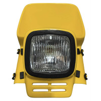 Frontal porta farol / carenagem HP1 tipo acerbis elba baja / amarelo - HP Frontal porta farol / carenagem HP1 tipo acerbis elba baja / amarelo - HP